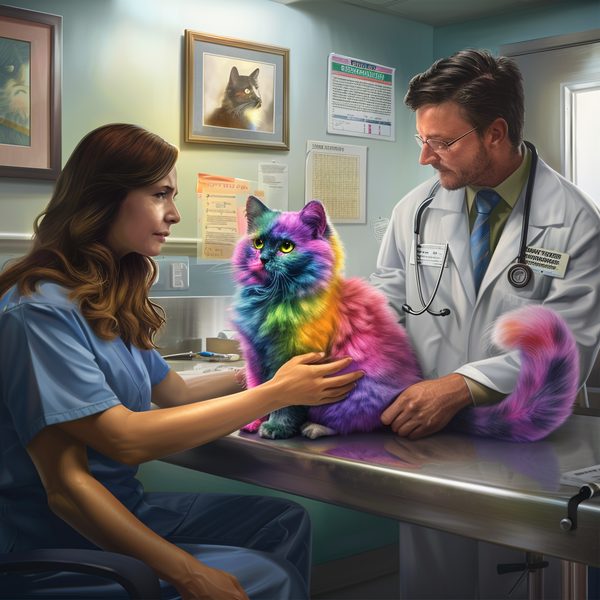 Teindre son chat : est-ce sans risques ?